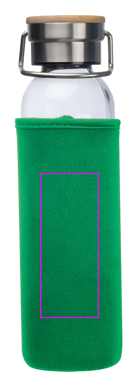 Glass bottle with sleeve 600 ml RAMONA