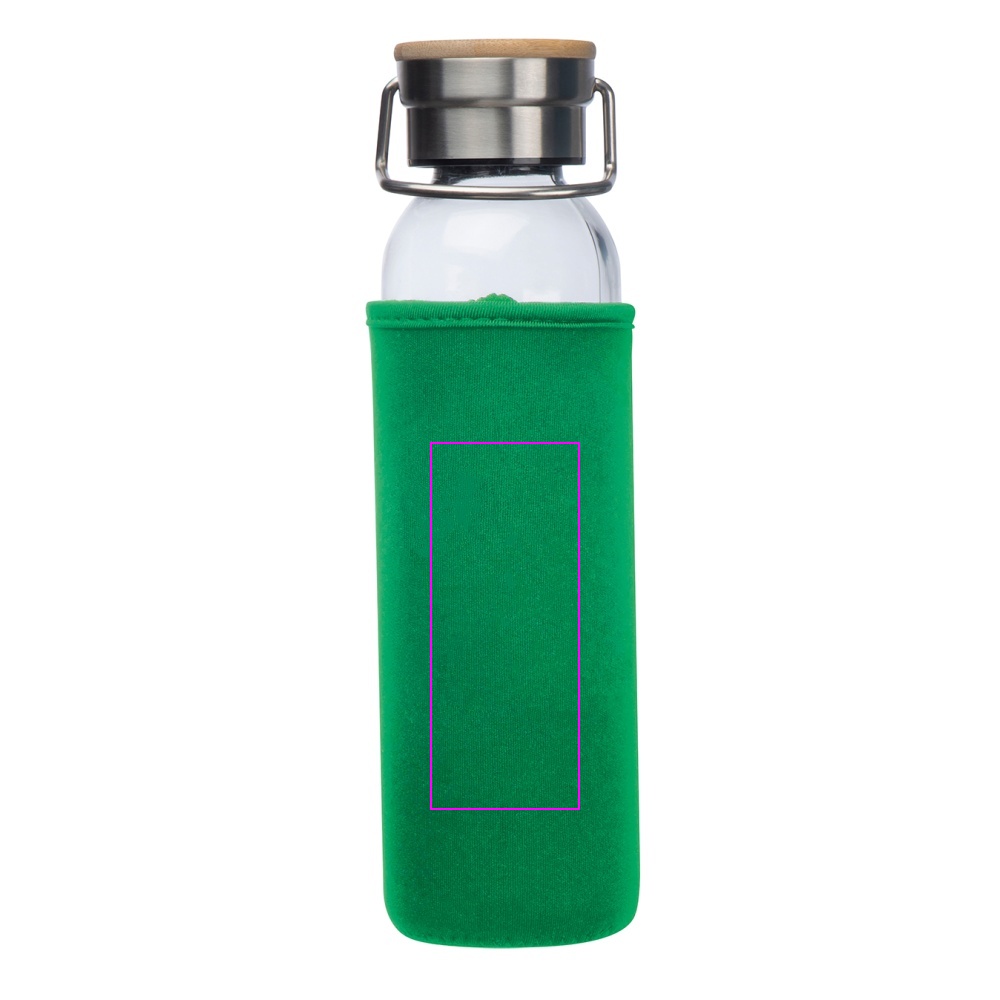 Glass bottle with sleeve 600 ml RAMONA