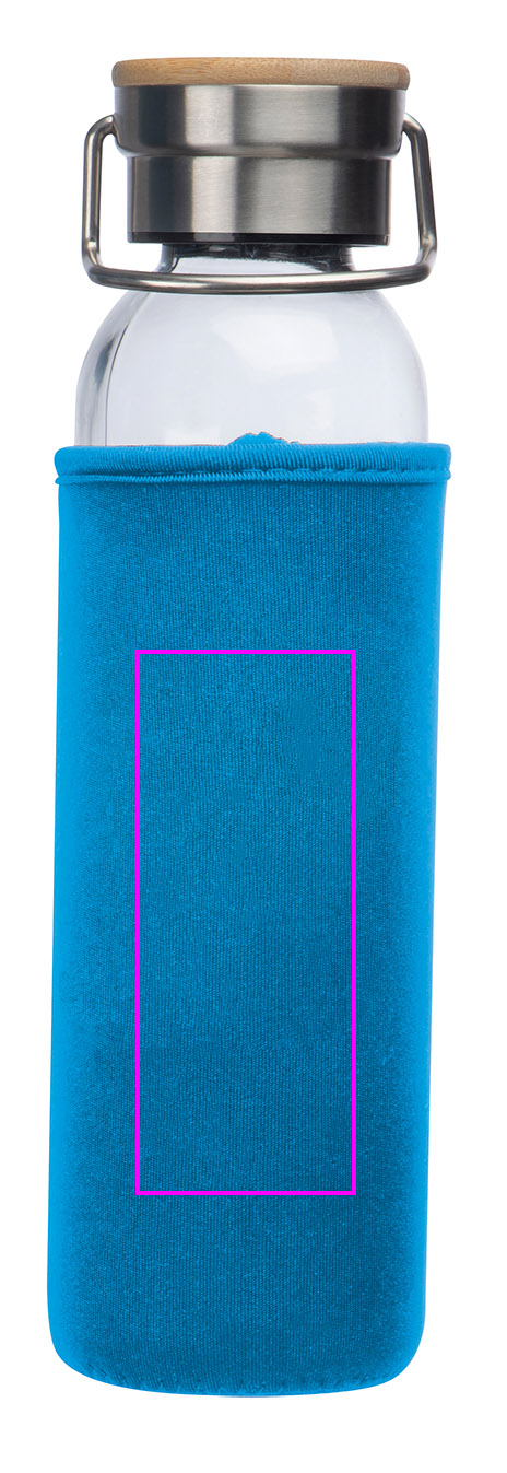 Glass bottle with sleeve 600 ml RAMONA