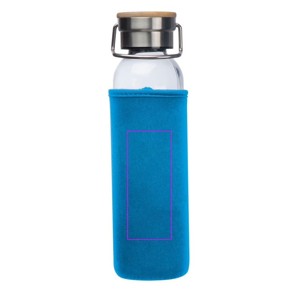 Glass bottle with sleeve 600 ml RAMONA