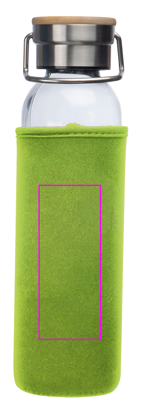 Glass bottle with sleeve 600 ml RAMONA
