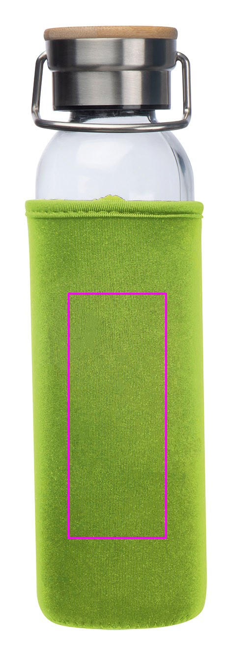 Glass bottle with sleeve 600 ml RAMONA