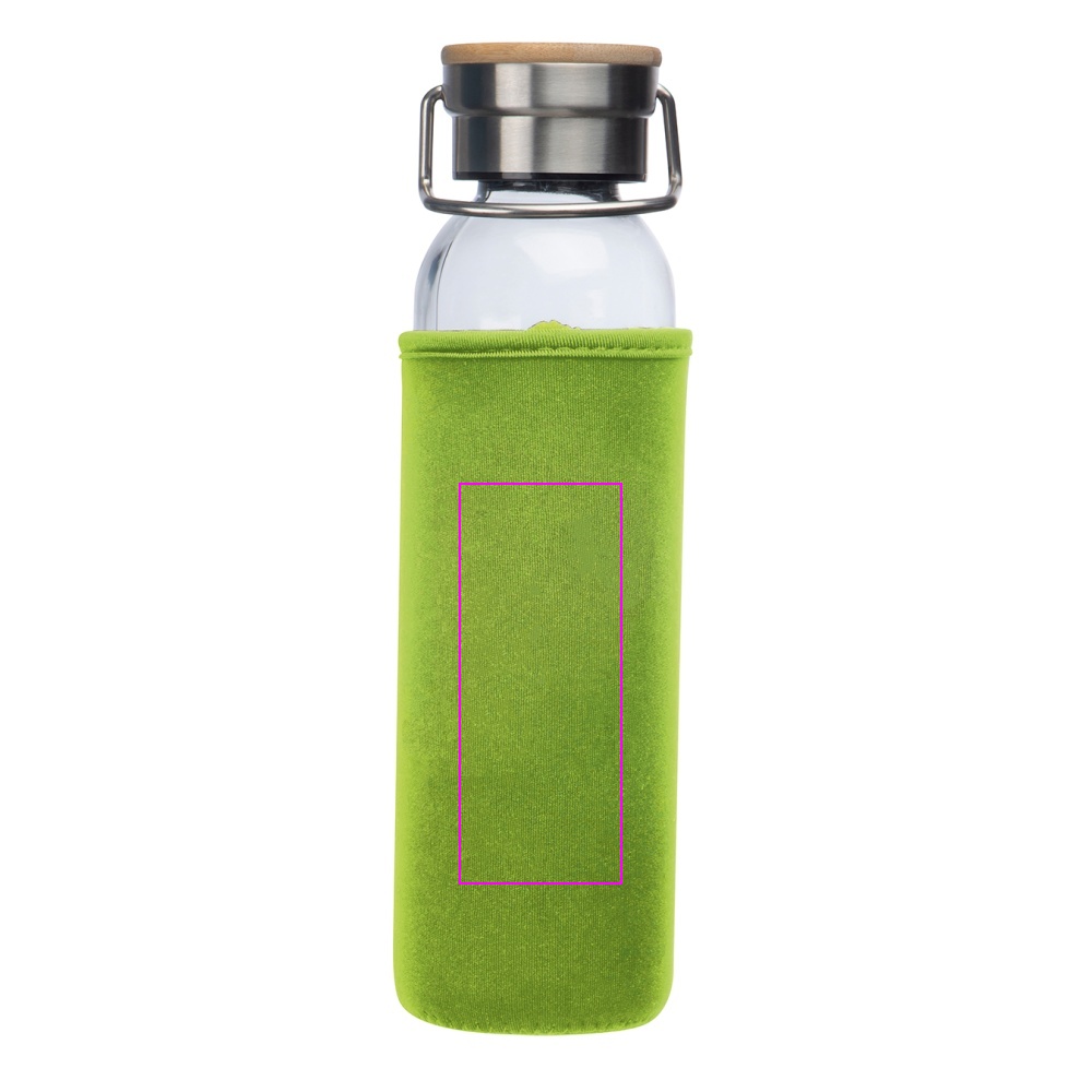 Glass bottle with sleeve 600 ml RAMONA