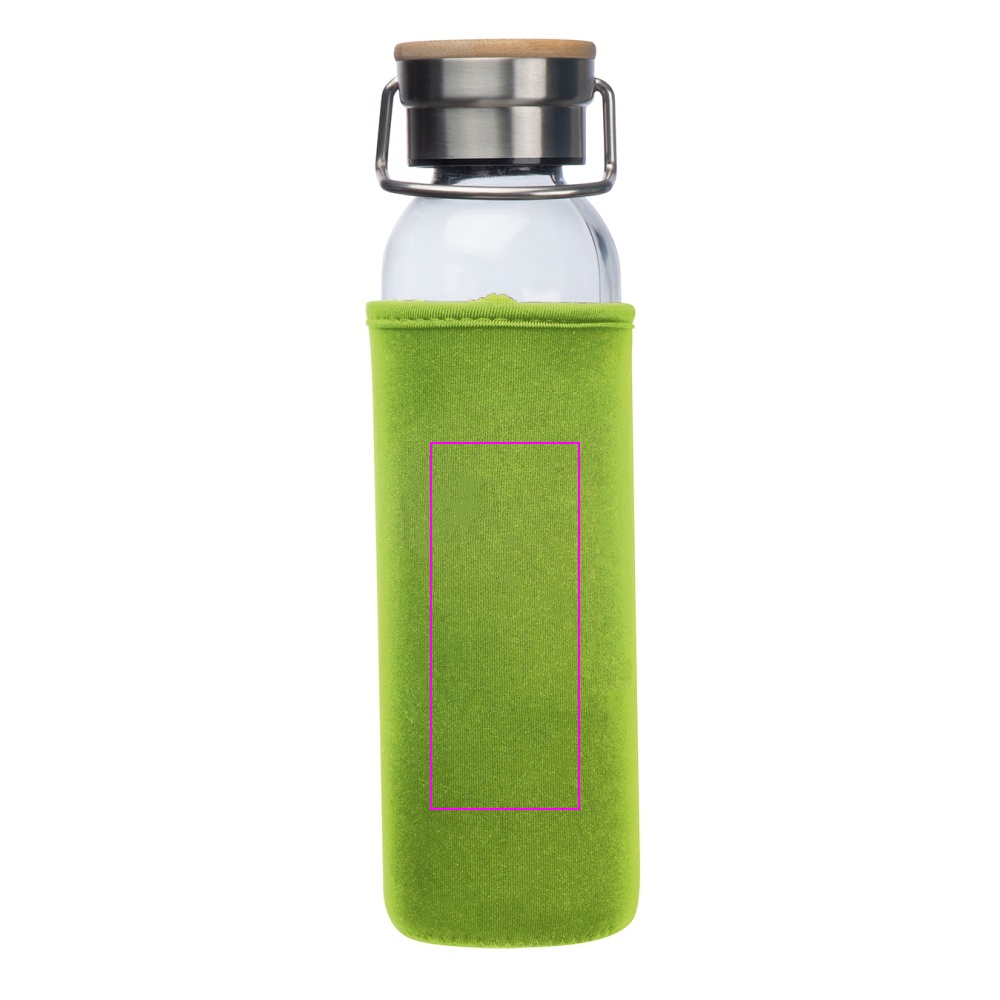 Glass bottle with sleeve 600 ml RAMONA