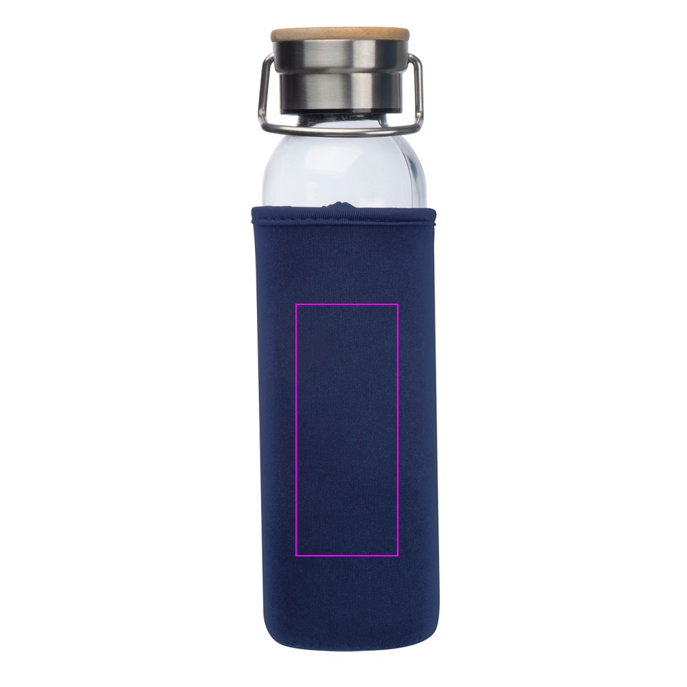 Glass bottle with sleeve 600 ml RAMONA