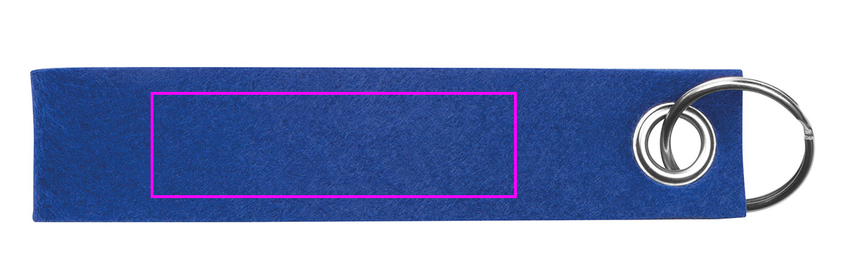 Keychain made of recycled felt PATRYCJA