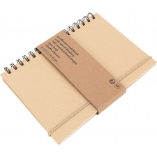 A5 lined notebook made of recycled paper ALINA
