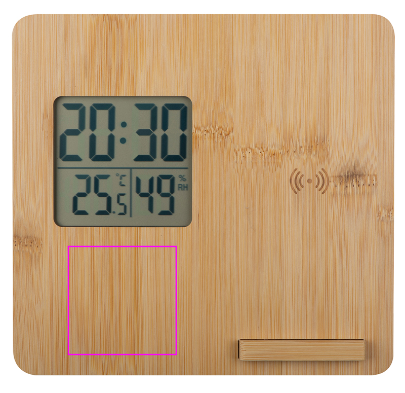 Weather station with wireless charger BRUNO