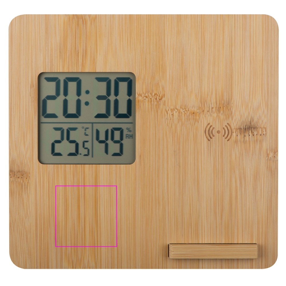 Weather station with wireless charger BRUNO