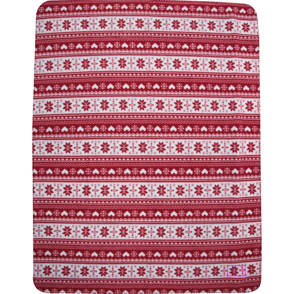 Christmas polar fleece blanket 200g/m² MARIANNE