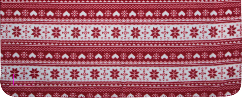 Christmas polar fleece blanket 200g/m² MARIANNE
