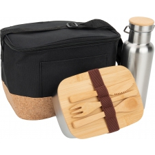 Set of lunch box, 500 ml bottle and thermal bag BRIGITTE