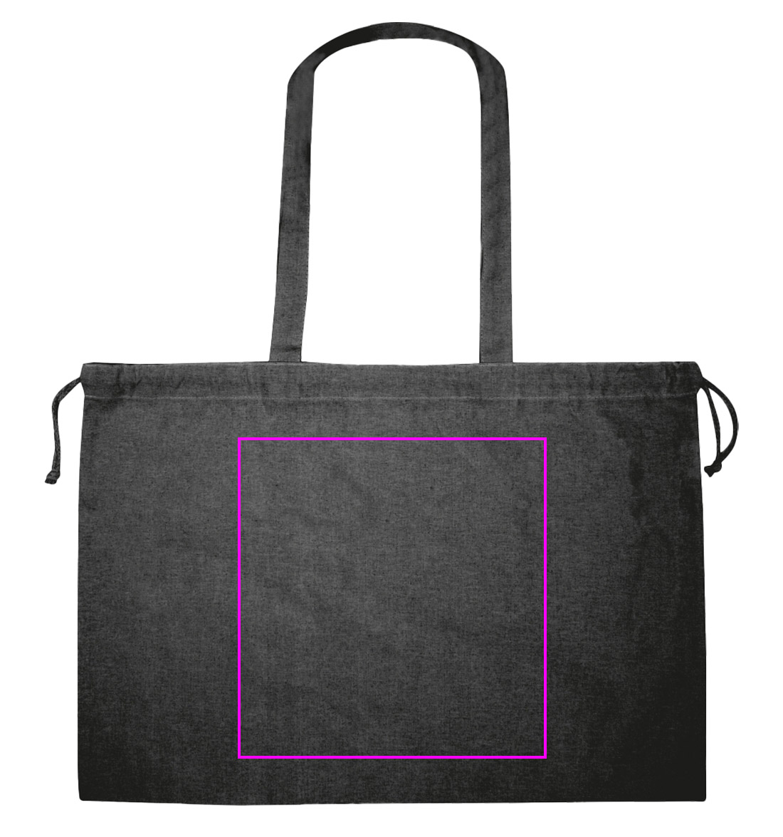 Cotton bag with long handles 180 g/m² VIOLETA
