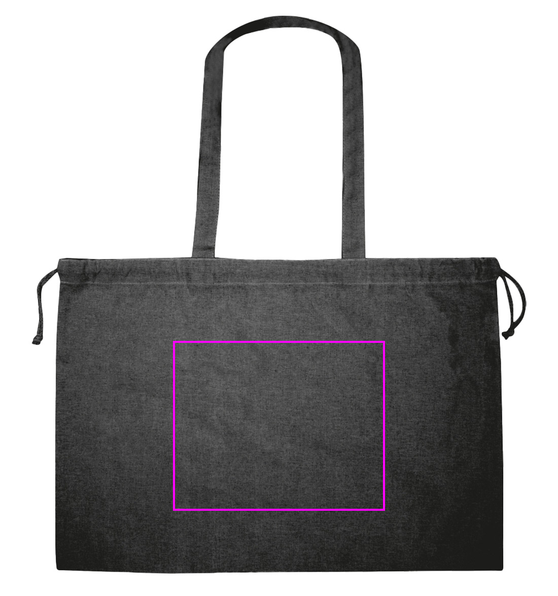 Cotton bag with long handles 180 g/m² VIOLETA