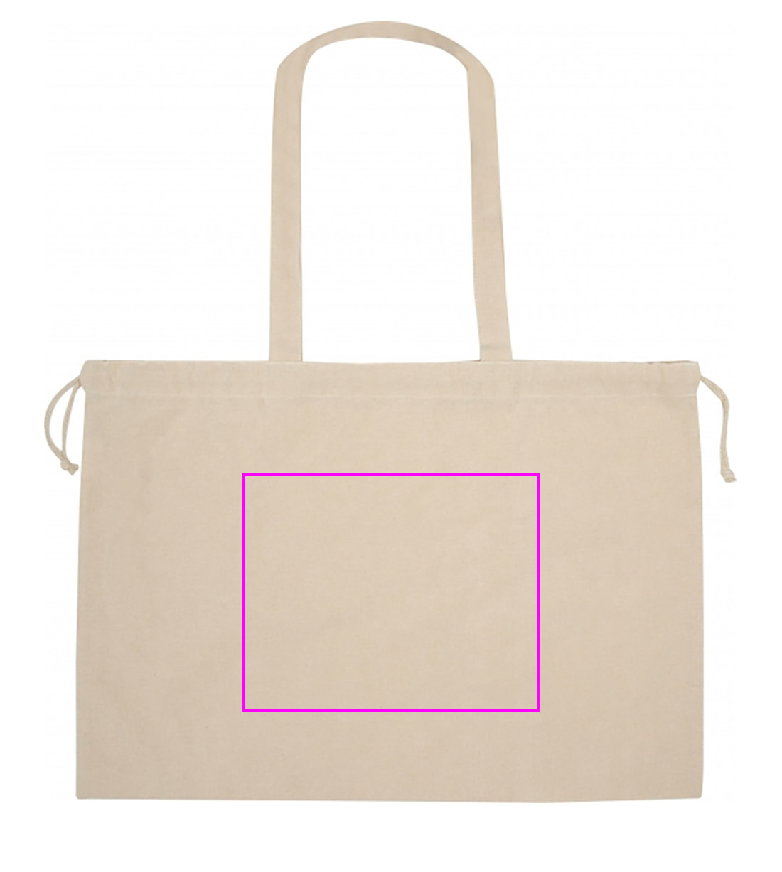 Cotton bag with long handles 180 g/m² DALE