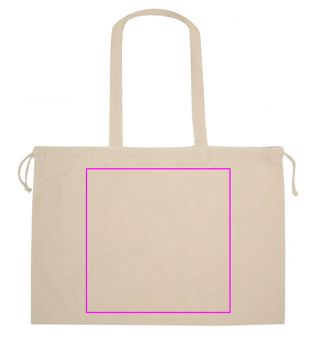 Cotton bag with long handles 180 g/m² DALE