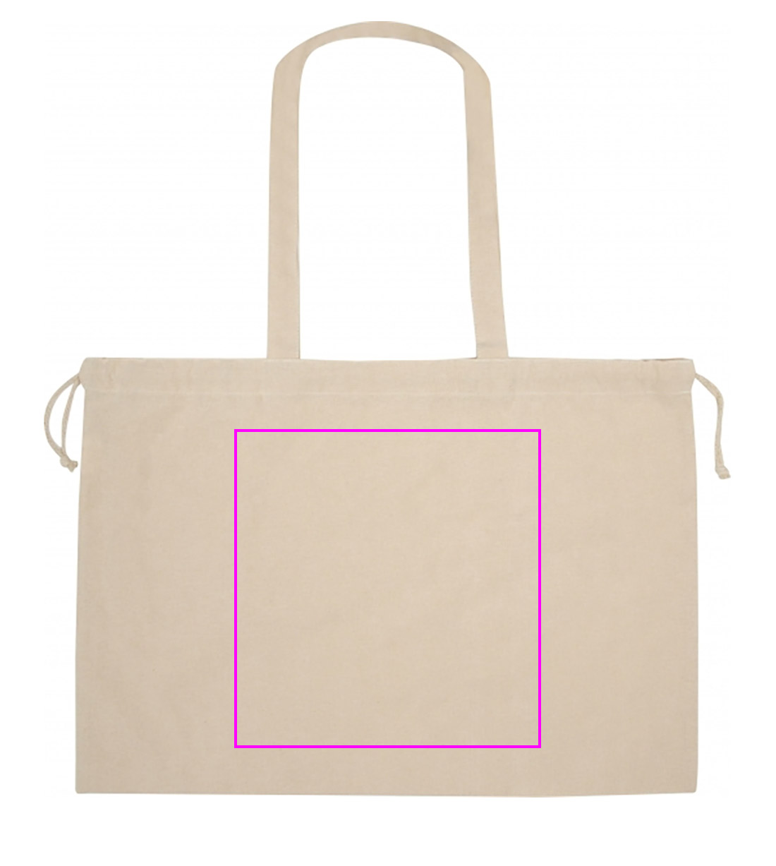 Cotton bag with long handles 180 g/m² DALE