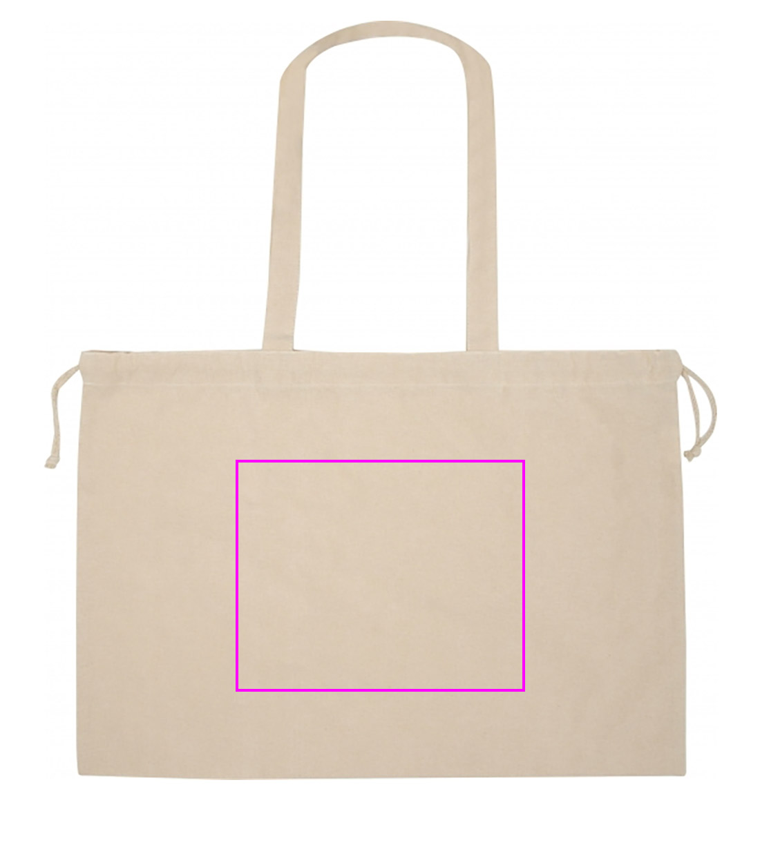 Cotton bag with long handles 180 g/m² DALE