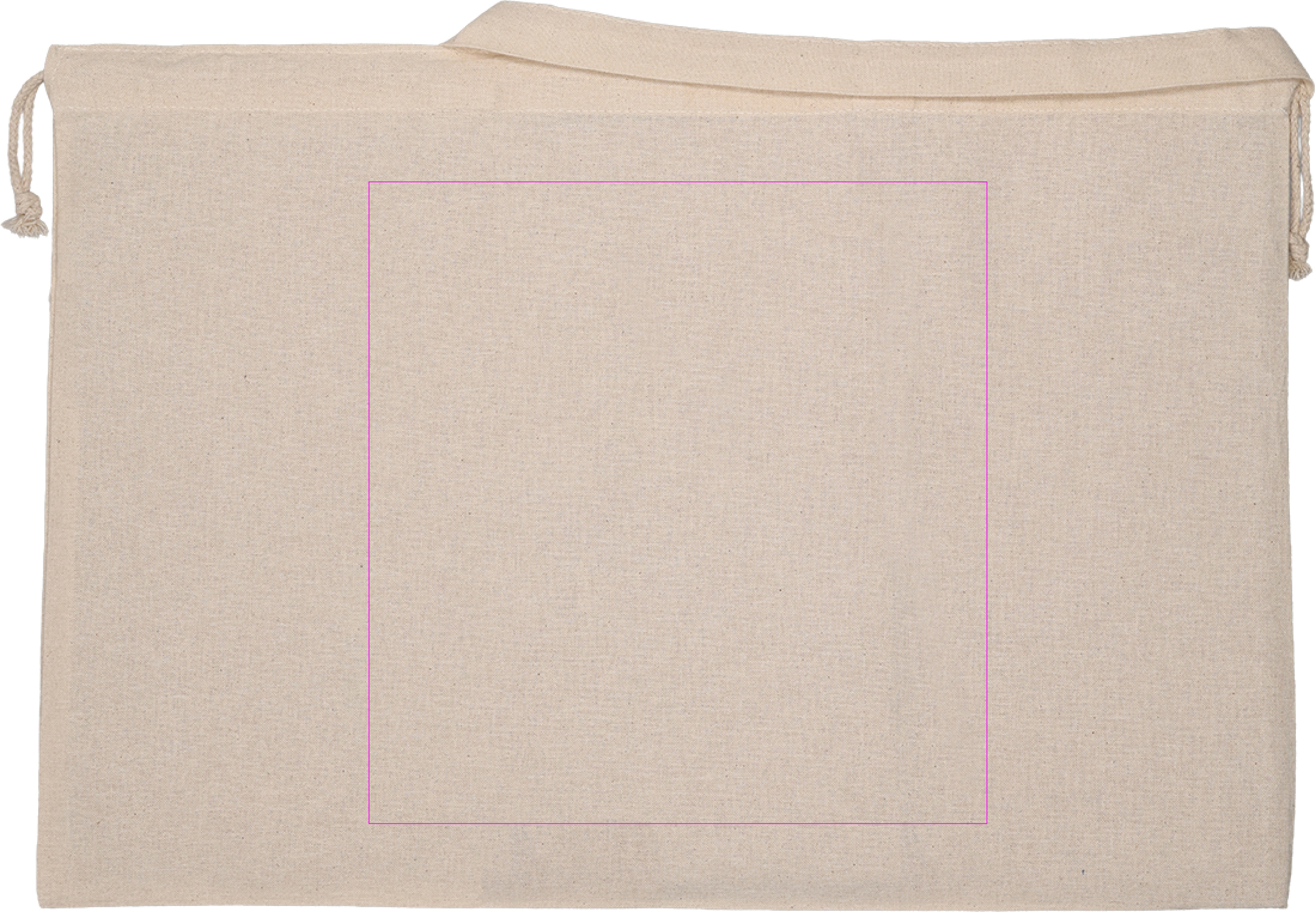 Organic cotton bag with long handles 180 g/m² DALE