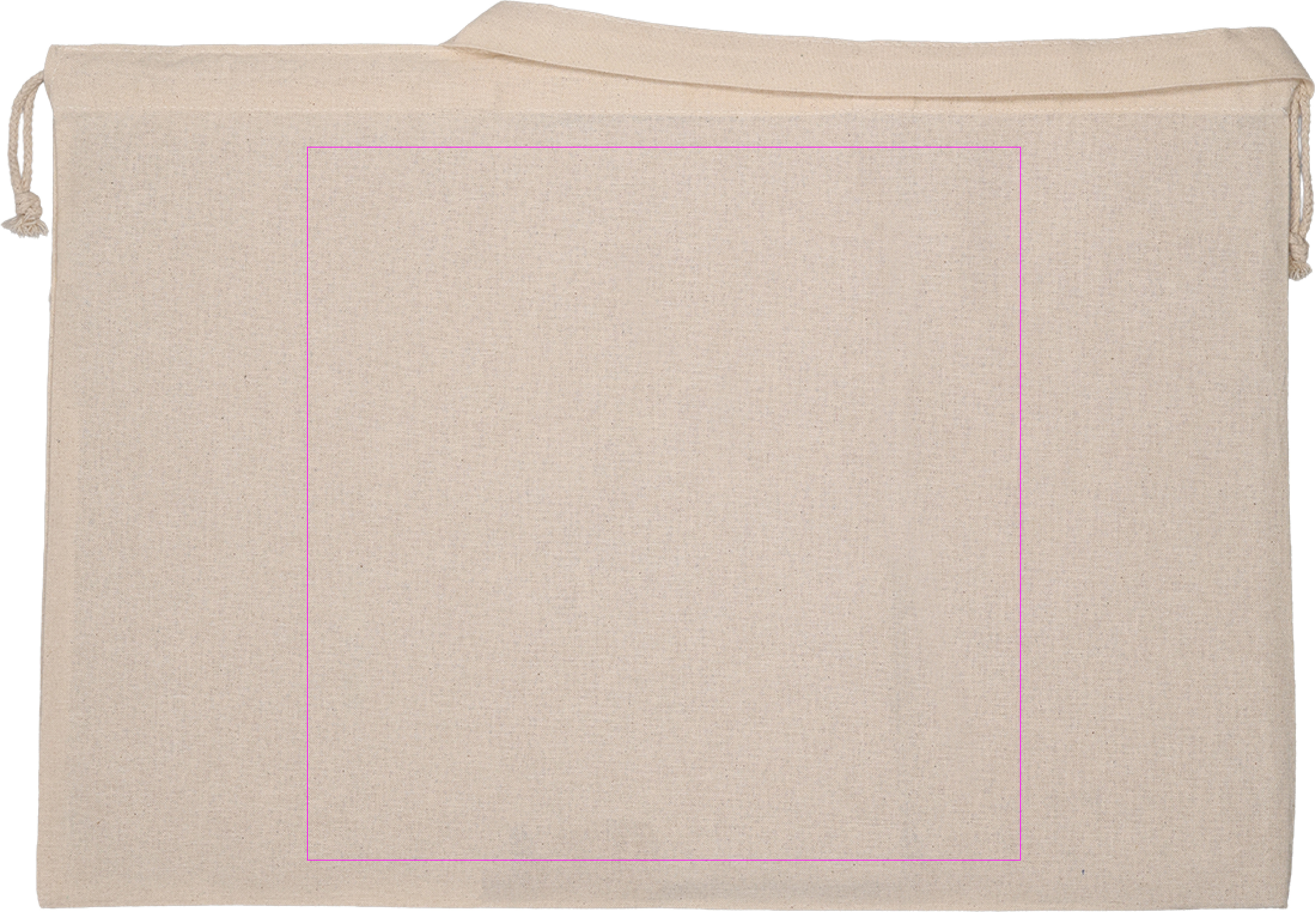 Organic cotton bag with long handles 180 g/m² DALE