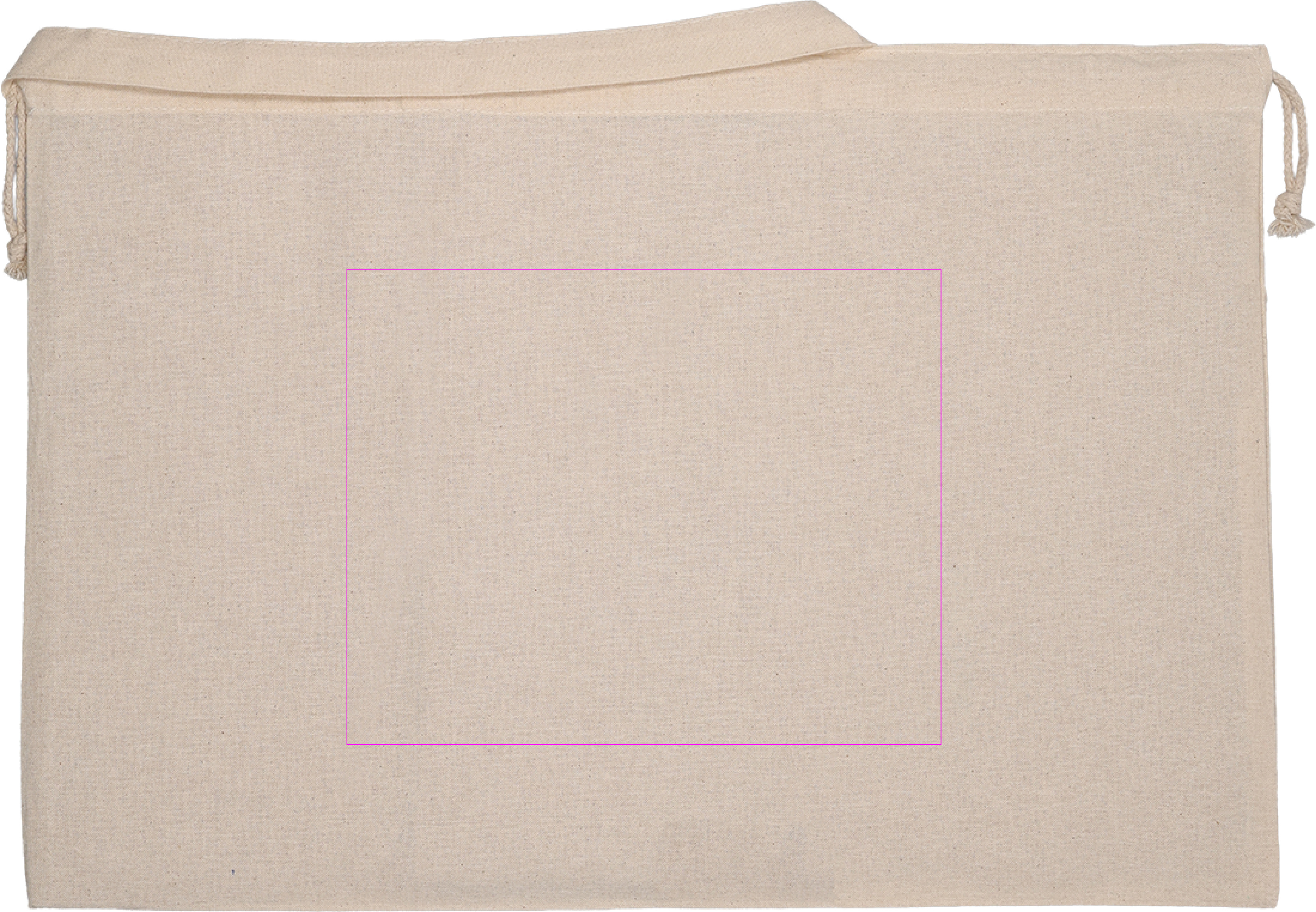 Organic cotton bag with long handles 180 g/m² DALE