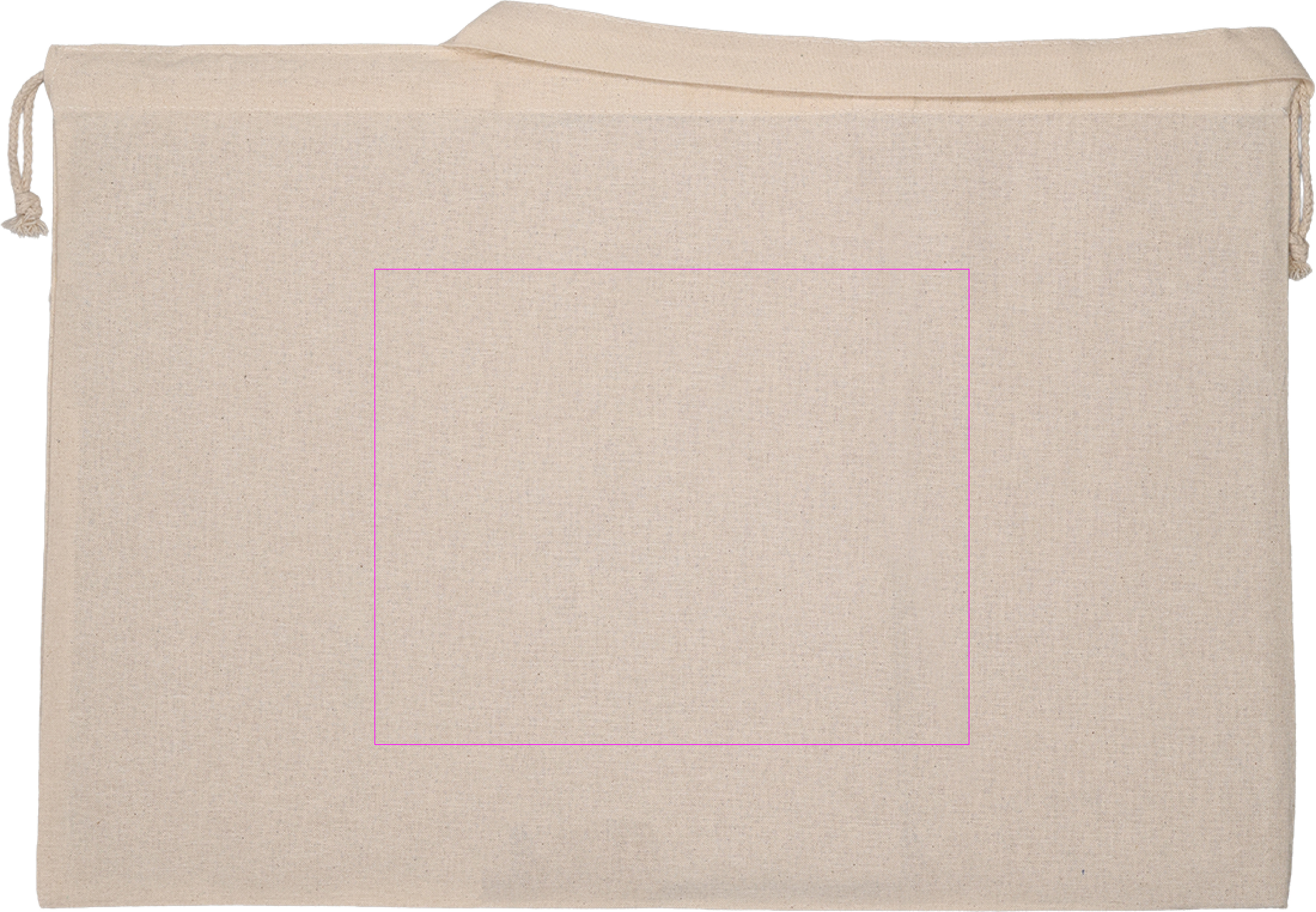 Organic cotton bag with long handles 180 g/m² DALE