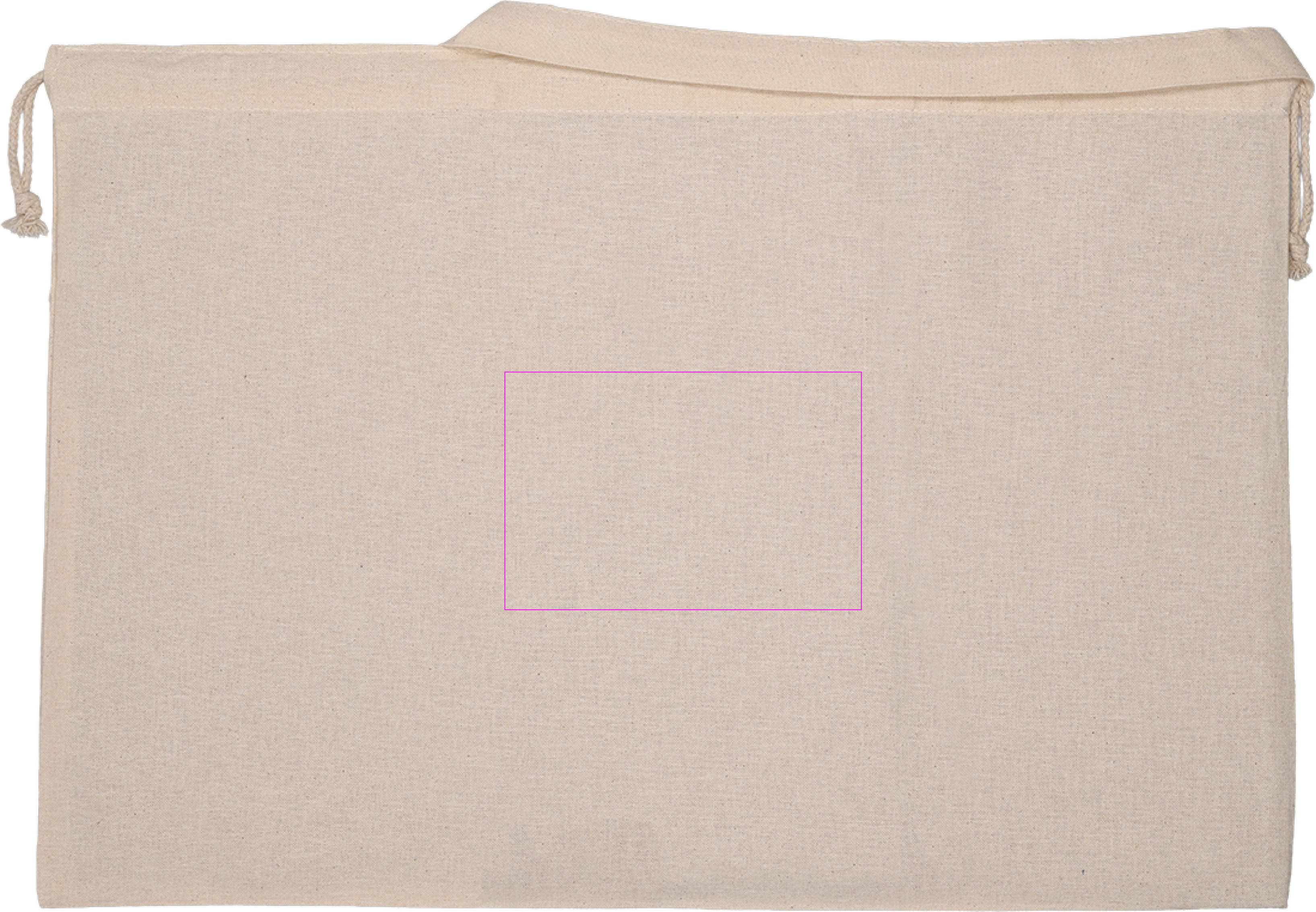 Organic cotton bag with long handles 180 g/m² DALE