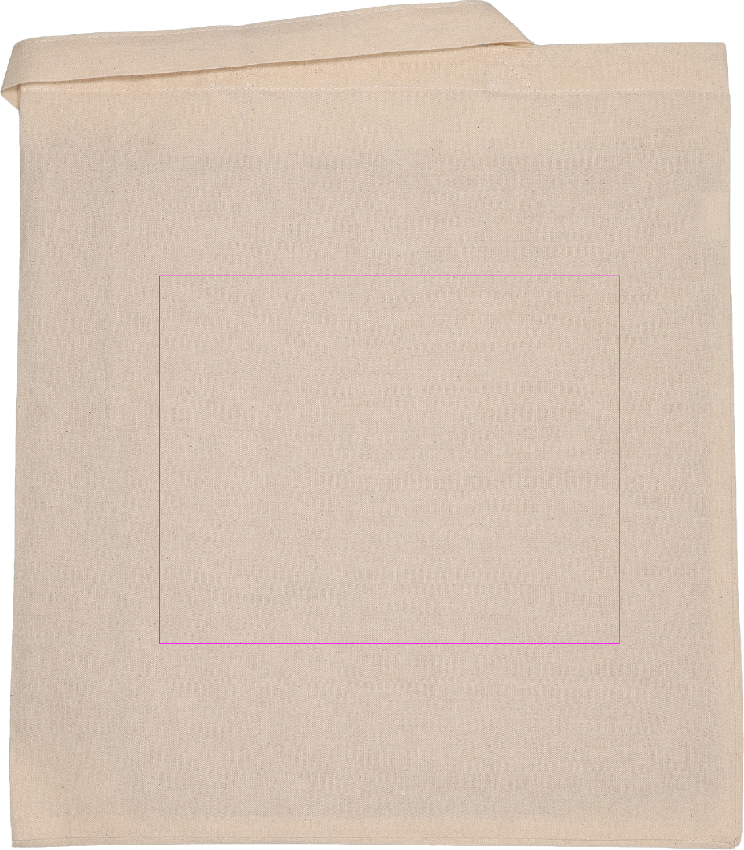 Organic cotton bag with long handles 180 g/m2 ADAM