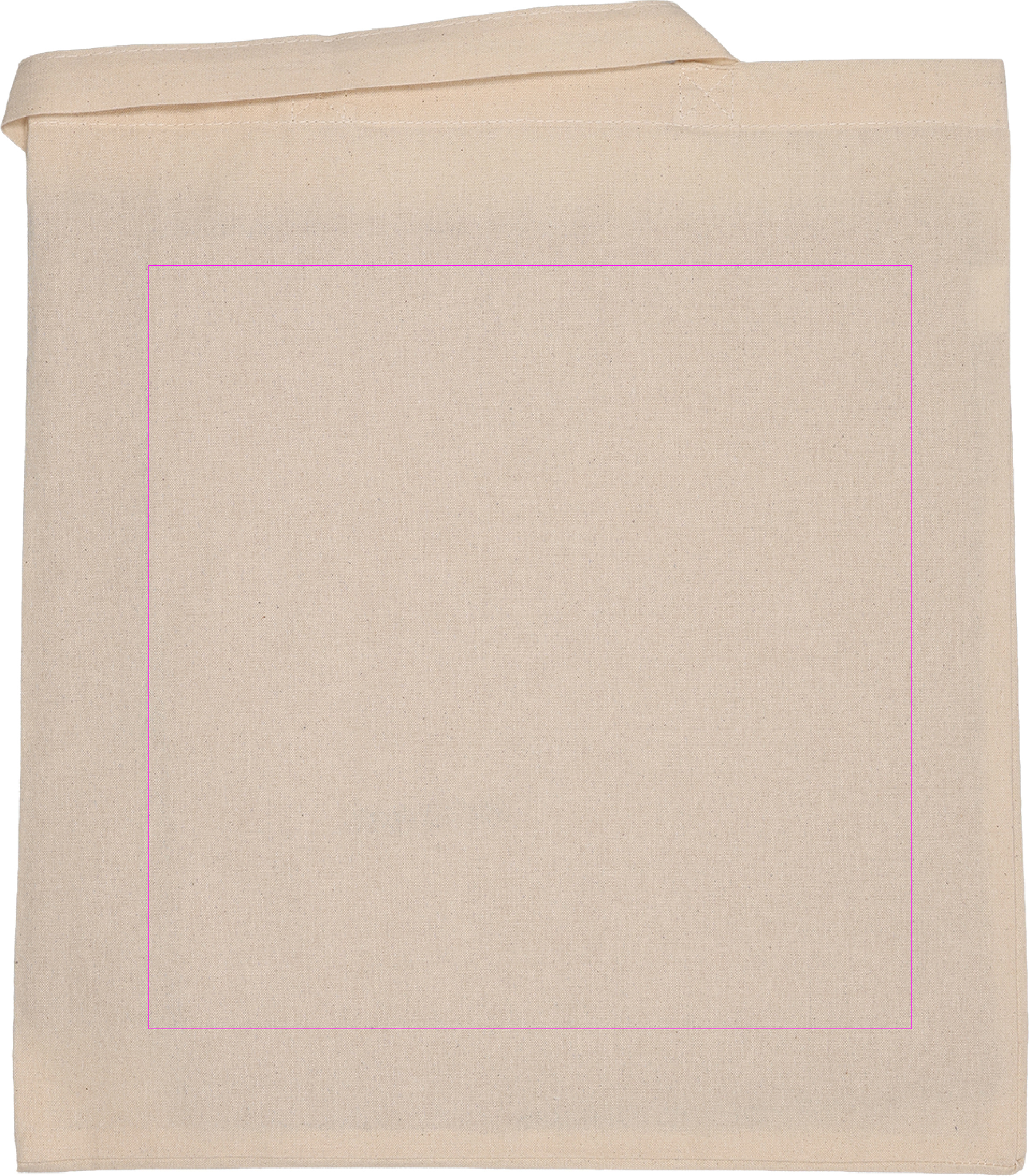 Organic cotton bag with long handles 180 g/m2 ADAM