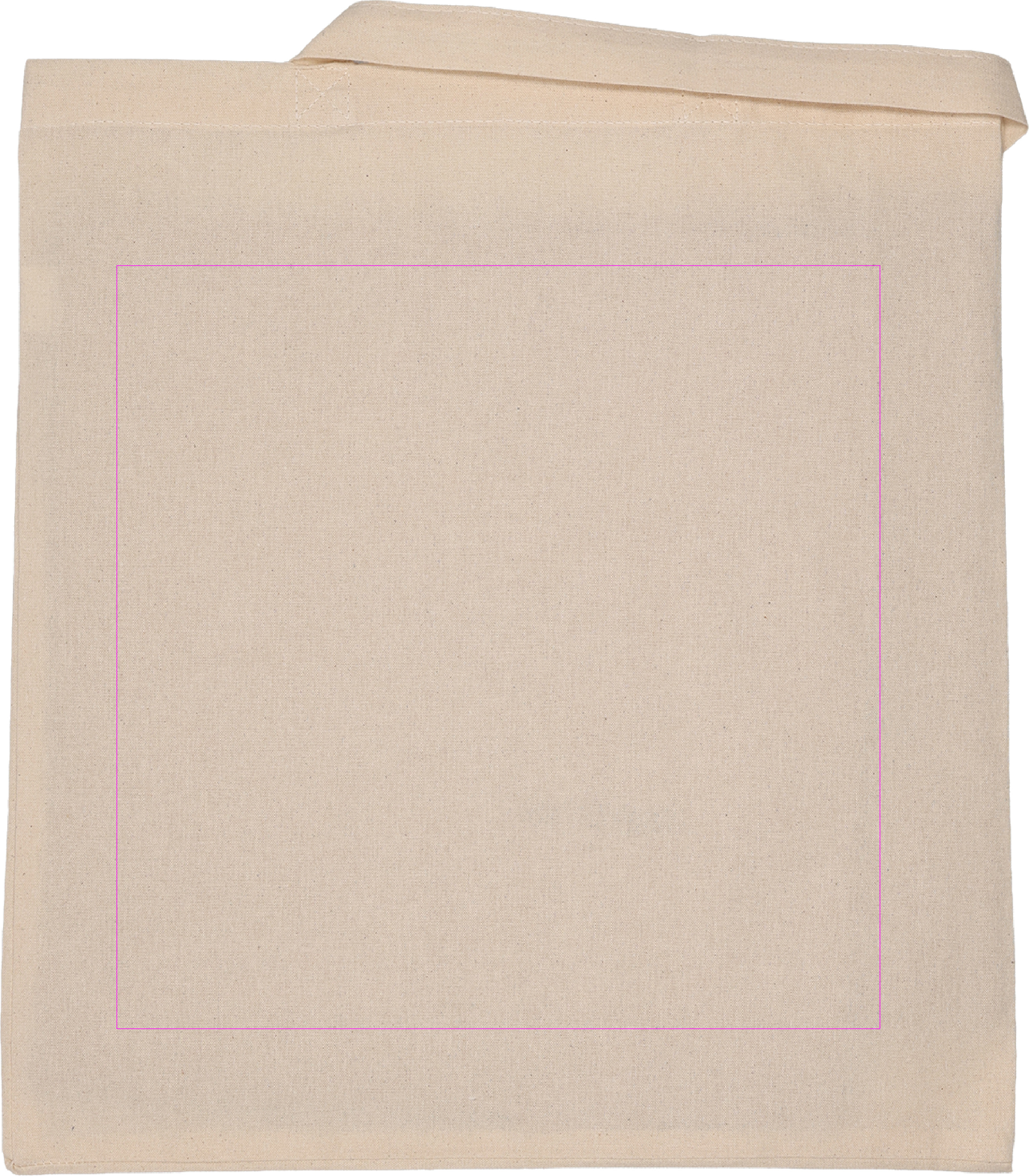 Organic cotton bag with long handles 180 g/m2 ADAM