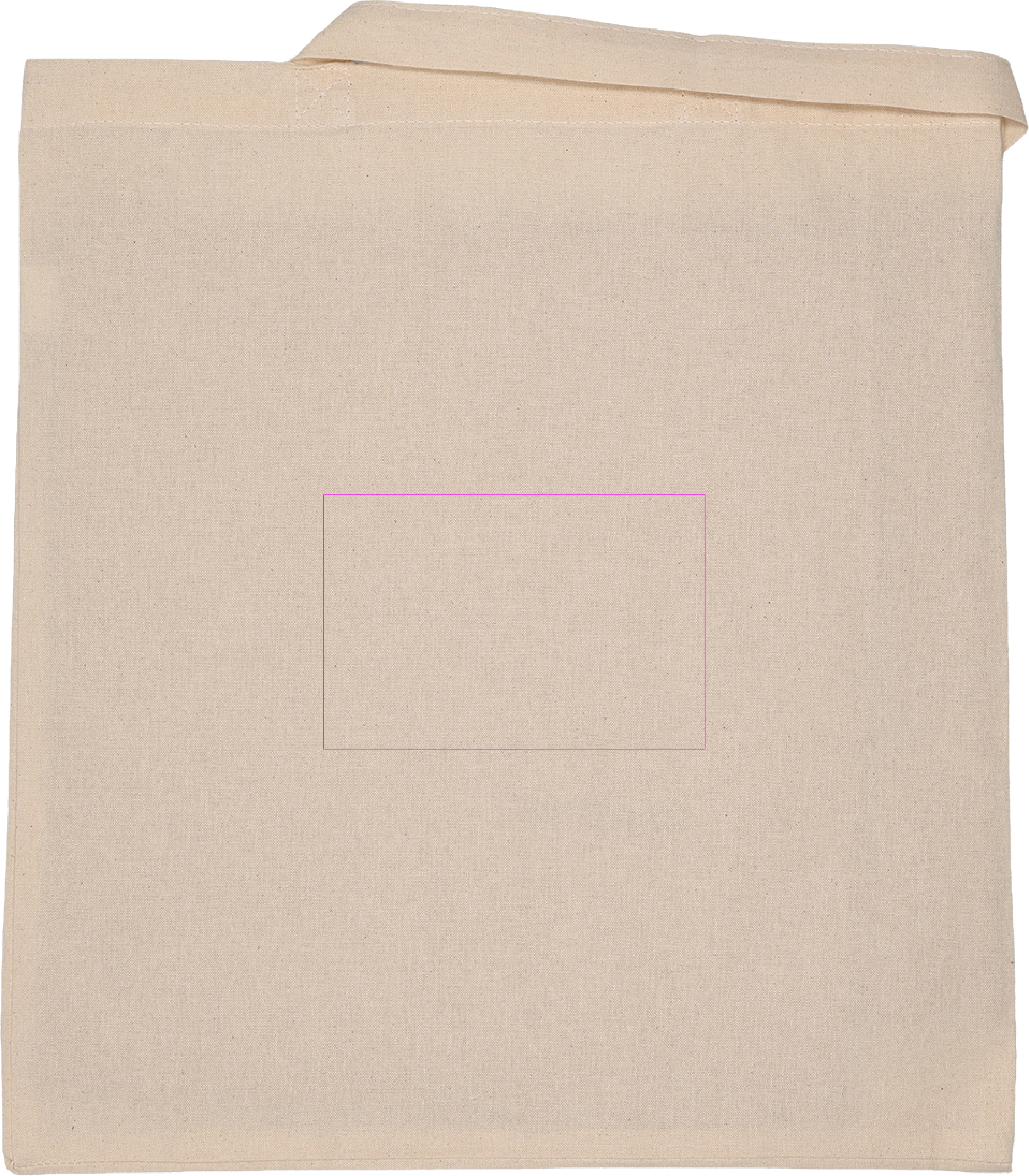 Organic cotton bag with long handles 180 g/m2 ADAM