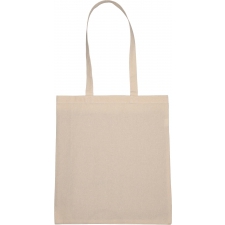 Organic cotton bag with long handles 180 g/m2 ADAM