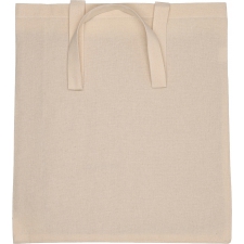 Organic cotton bag with long handles 180 g/m2 ADAM