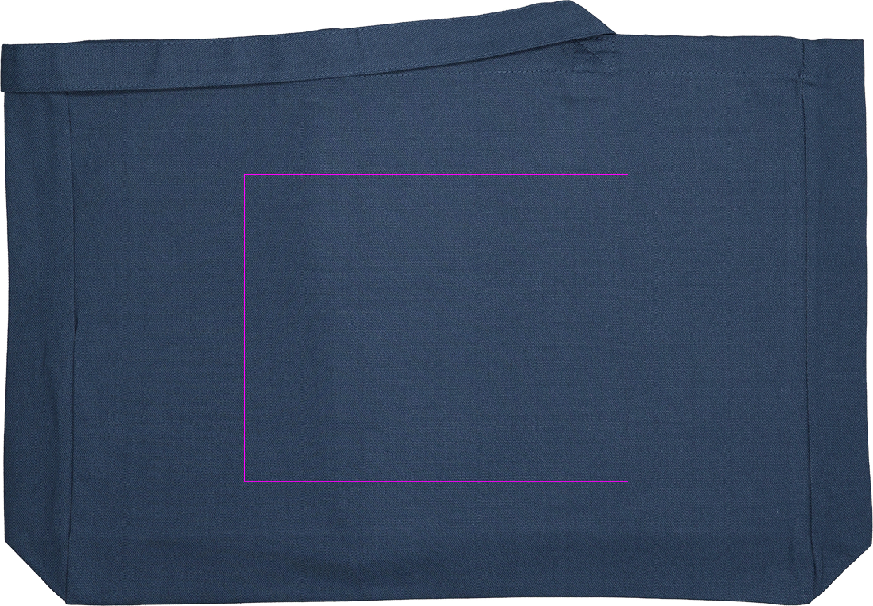 Organic cotton bag with long handles 270 g/m2 MARCELLO