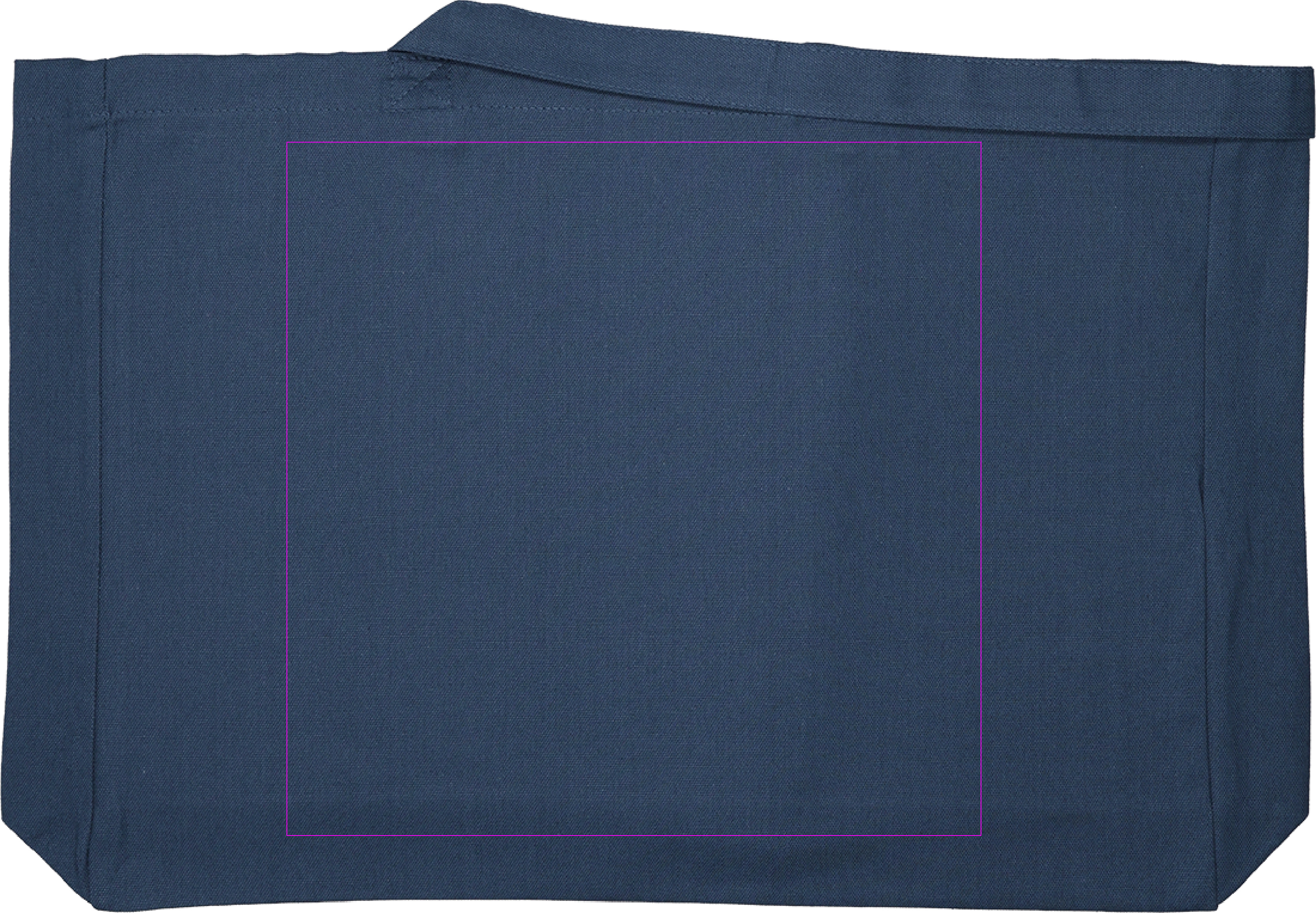 Organic cotton bag with long handles 270 g/m2 MARCELLO