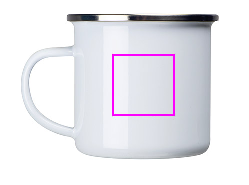 Enamel mug sublimation 300 ml LUCAS