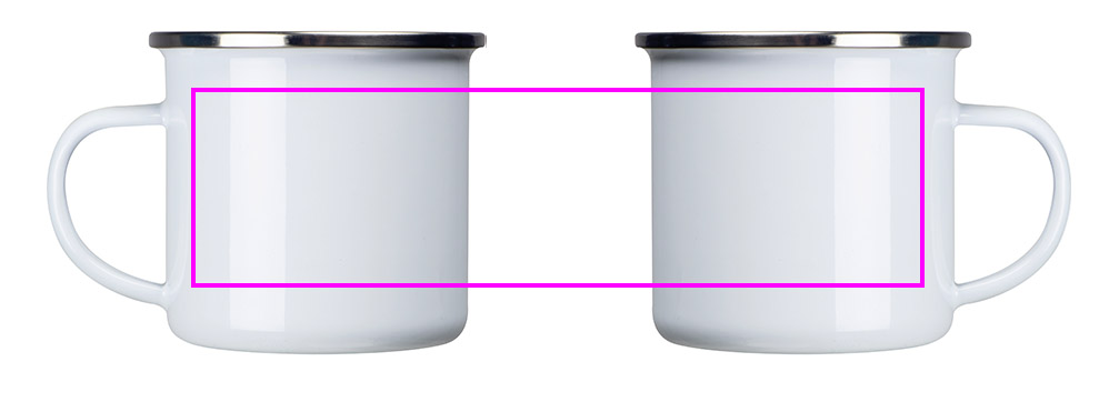 Enamel mug sublimation 300 ml LUCAS