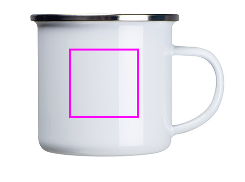 Enamel mug sublimation 300 ml LUCAS