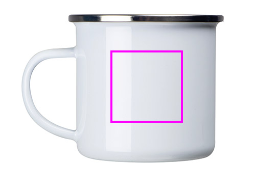 Enamel mug sublimation 300 ml LUCAS