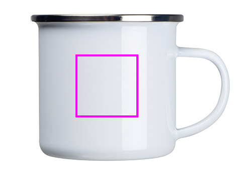Enamel mug sublimation 300 ml LUCAS