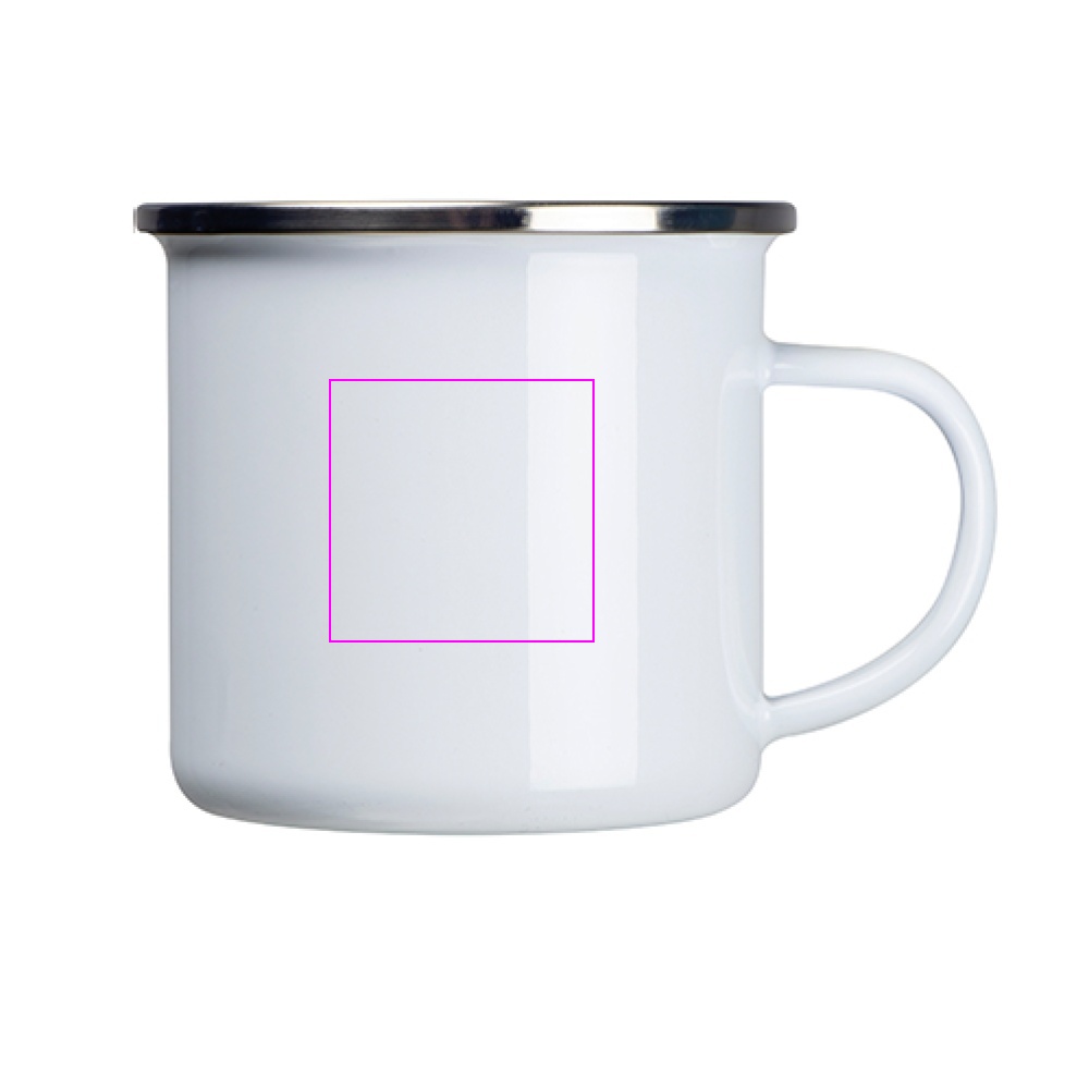 Enamel mug sublimation 300 ml LUCAS