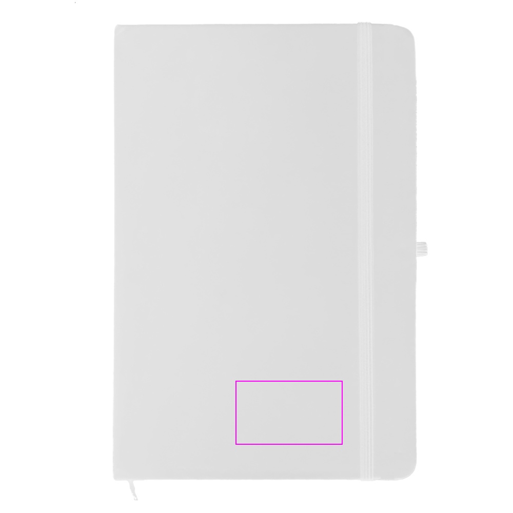 A5 lined notebook made of recycled PU CLEO