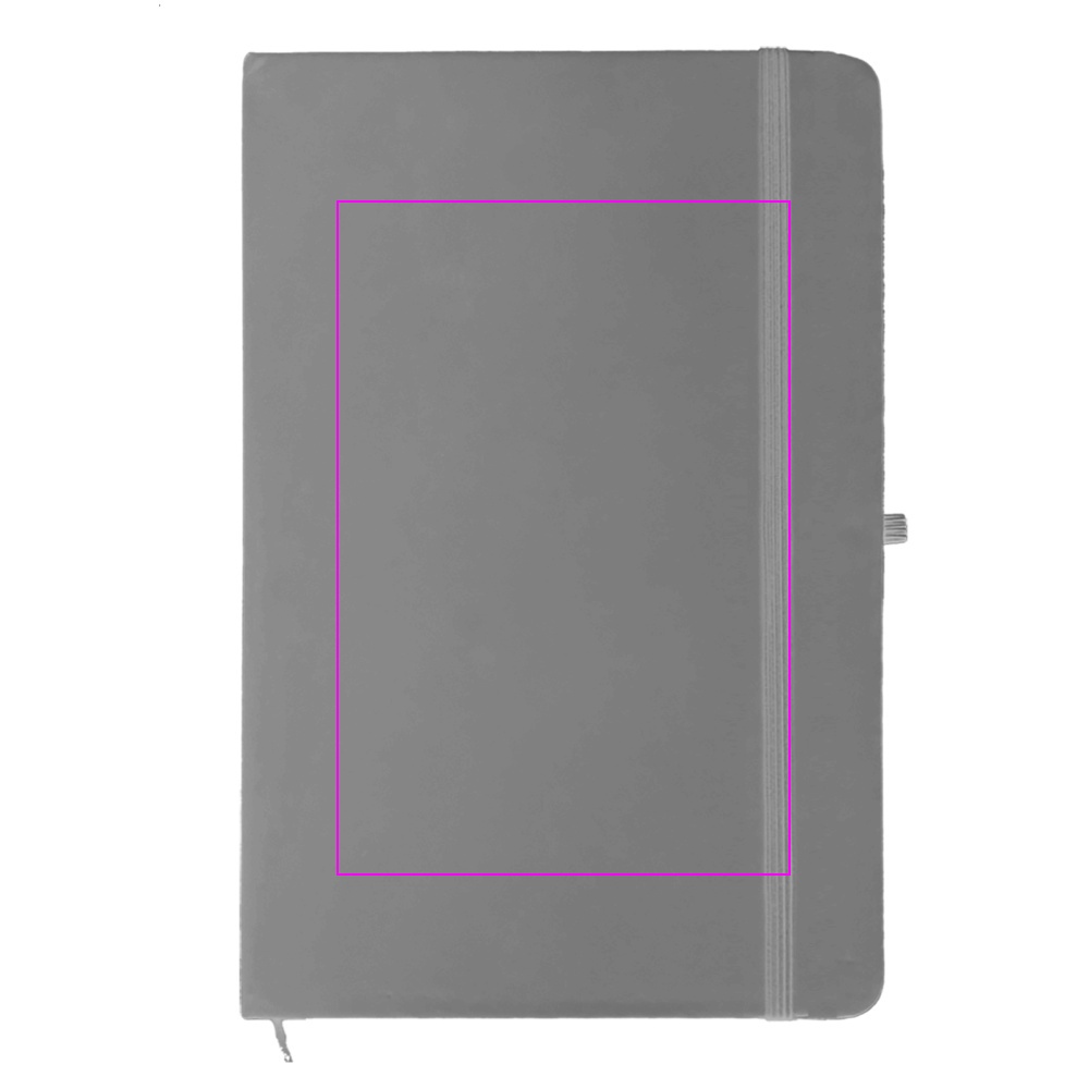A5 lined notebook made of recycled PU CLEO
