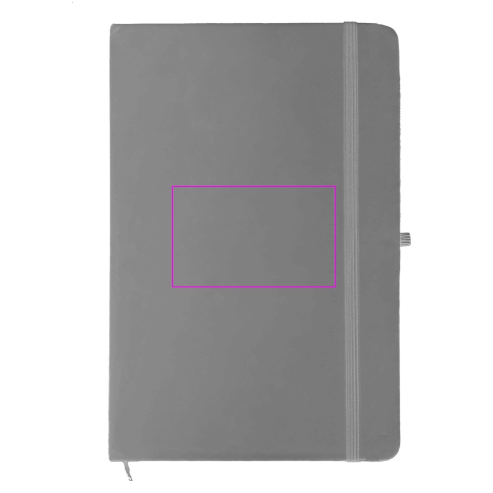 A5 lined notebook made of recycled PU CLEO