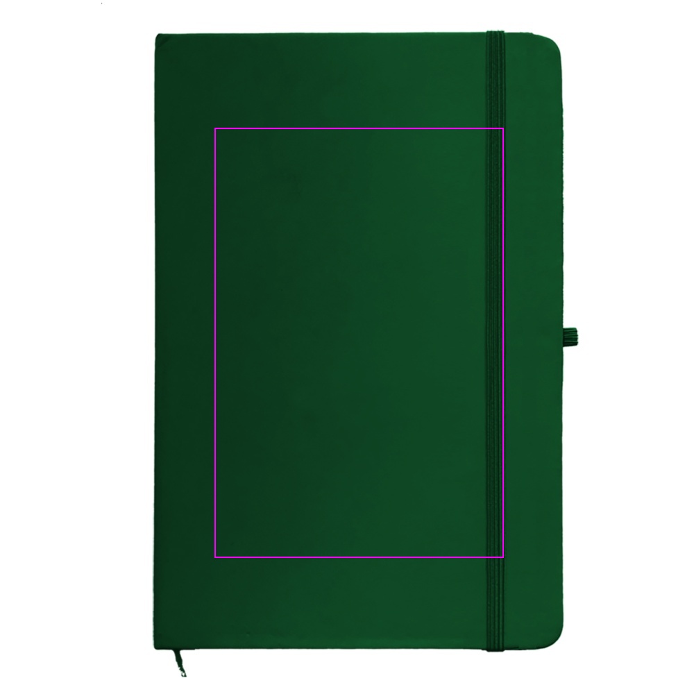 A5 lined notebook made of recycled PU CLEO
