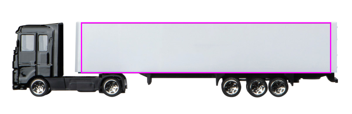 Miniature truck TIR HOLGER