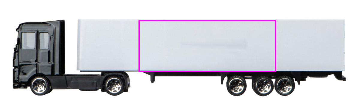 Miniature truck TIR HOLGER