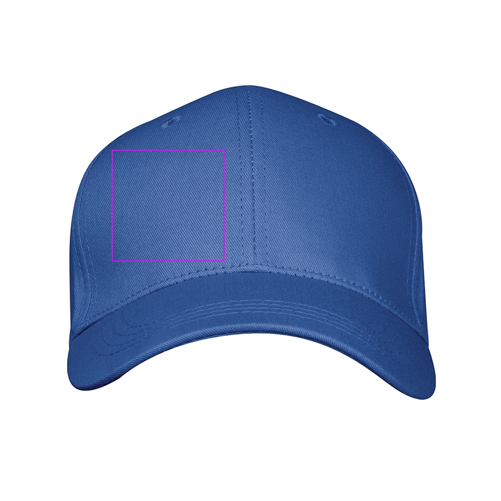 Cotton 6-panel CrisMa baseball cap 190 g/m² FRIEDA