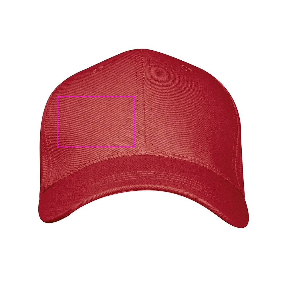 Cotton 6-panel CrisMa baseball cap 190 g/m² FRIEDA