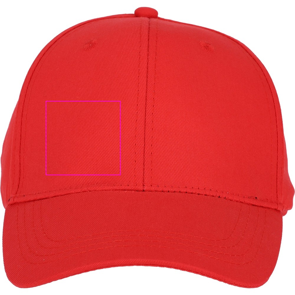 Cotton 6-panel CrisMa baseball cap 190 g/m² FRIEDA